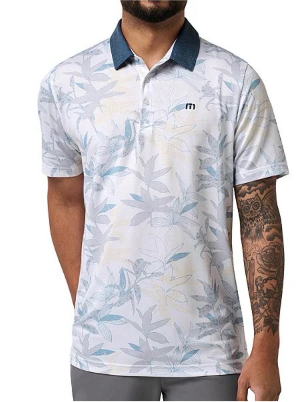 Travis Mathew Featherweight Drift Short Sleeve Polo Shirt